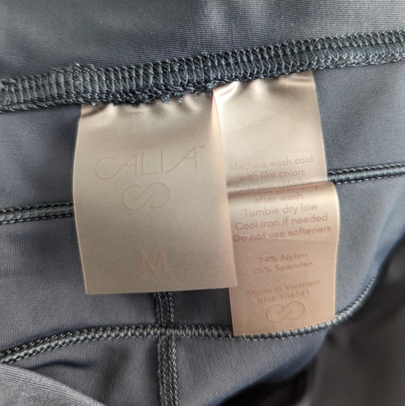 CALIA Medium Women's Energize High Rise Pintuck Leggings - Picture 7 of 7